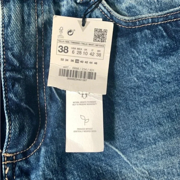 🆕 Zara Slim High Rise Ankle Jeans - Picture 11 of 11